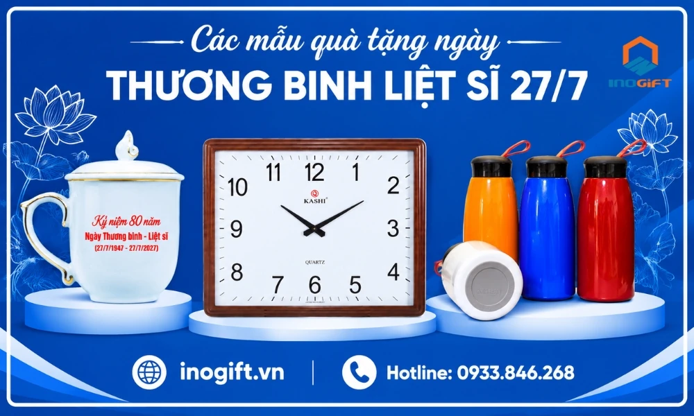 Các mẫu quà tặng Ngày Thương binh Liệt sĩ 27/7