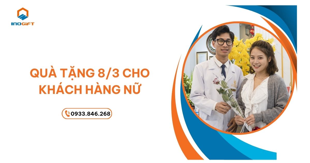 Quà tặng 8/3 cho khách hàng nữ