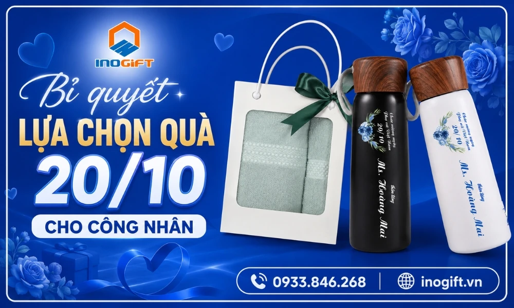 Gợi ý cách lựa chọn quà tặng 20/10 phù hợp cho công nhân