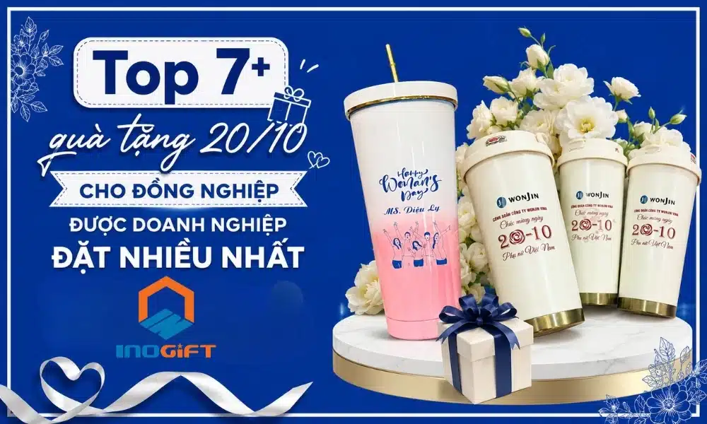 Top 7 món quà tặng 20-10 được lựa chọn nhiều cho đồng nghiệp nữ