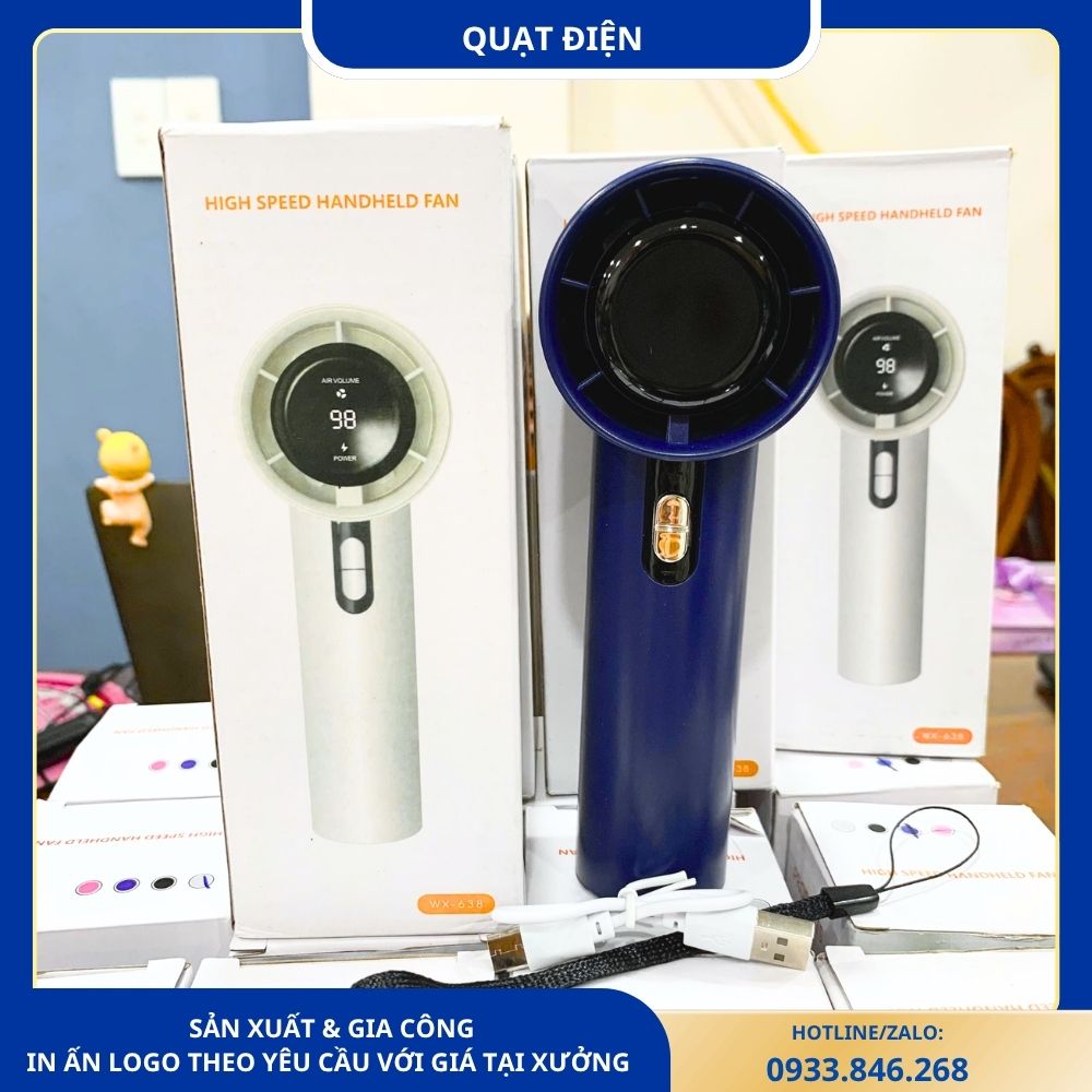 Quạt mini có dây để bàn nhỏ gọn