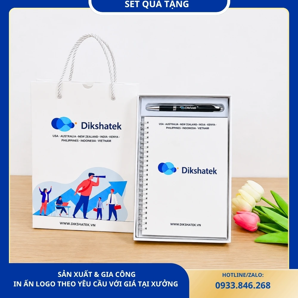 Bộ Quà Tặng Sổ Bút Cho Nhân Viên Mới