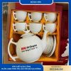 Bộ Ấm Chén Bát Tràng In Logo Dưới 200.000 đồng