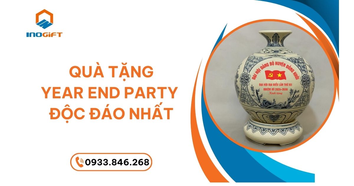 Gợi Ý Top 10 Quà Tặng Year End Party Cho Công Ty Độc Đáo Nhất