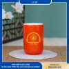 Ca Sứ Bát Tràng In Logo Dân Quân Tự Vệ
