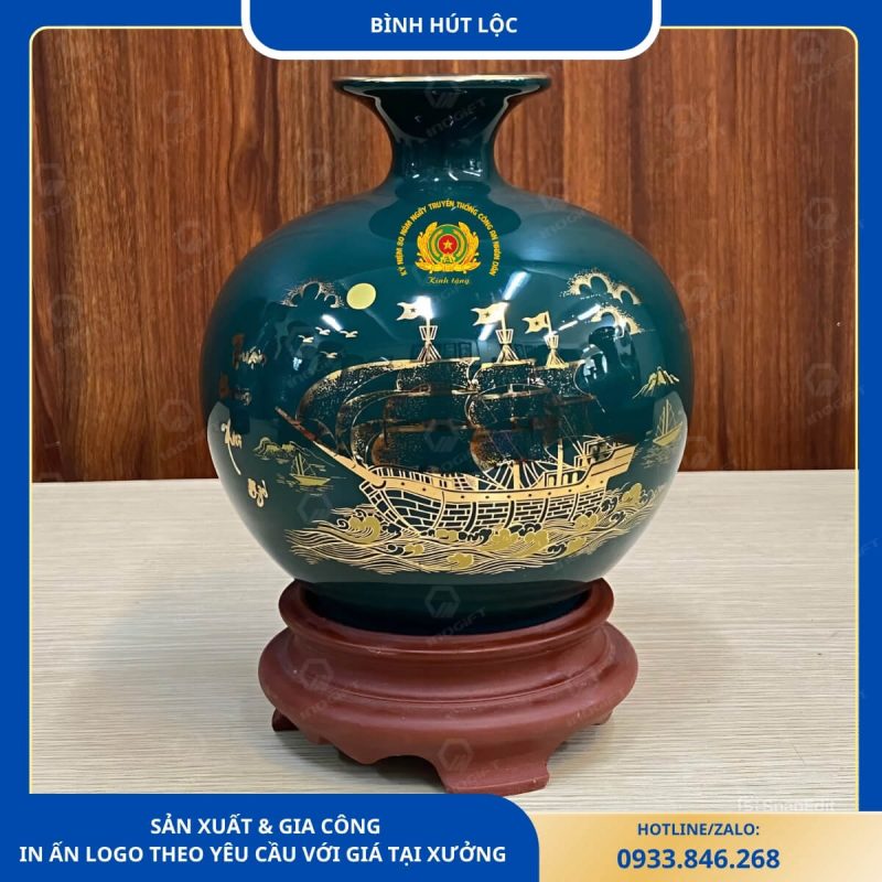 Bình Hút Lộc Kỷ Niệm Thành Lập Công An Nhân Dân