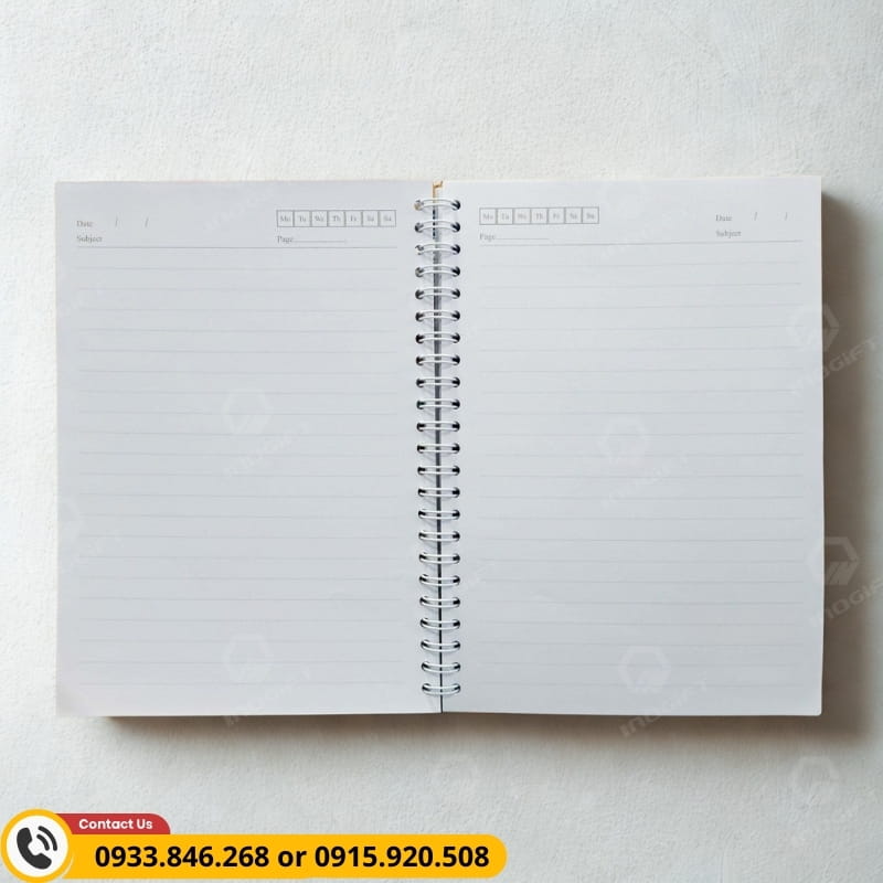Mẫu sổ tay Đoàn viên in logo theo yêu cầu các đơn vị