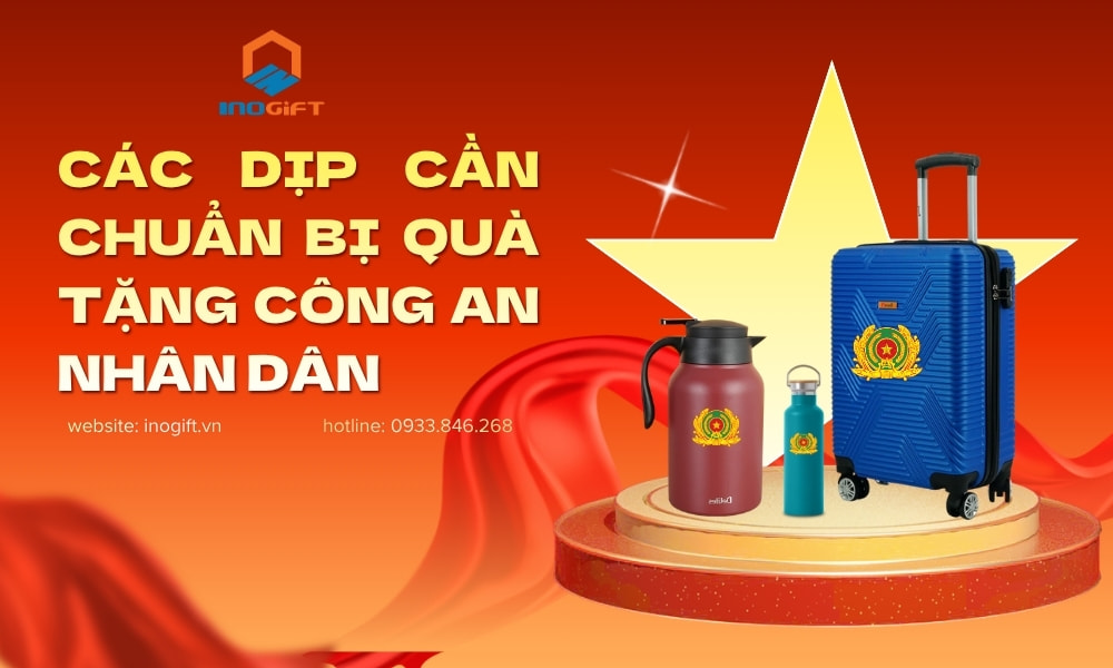 Các dịp cần chuẩn bị quà tặng công an nhân dân, mang ý nghĩa tri ân