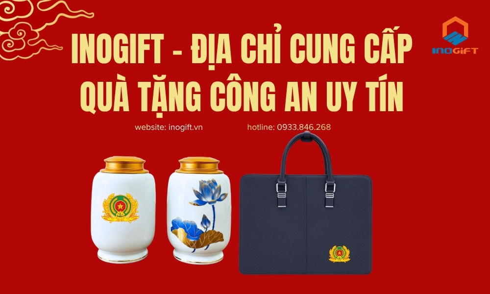 Inogift cung cấp quà tặng công an uy tín, đa dạng sản phẩm