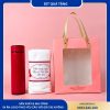 Set quà gồm bình giữ nhiệt 500ml và khăn lau đầu tiện dụn